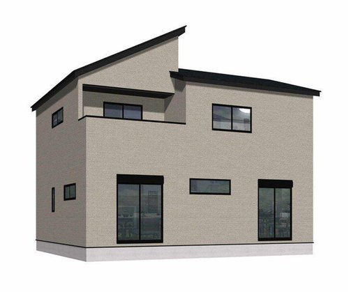 よかタウン　岡山市中区藤崎【仲介手数料無料】の外観パース