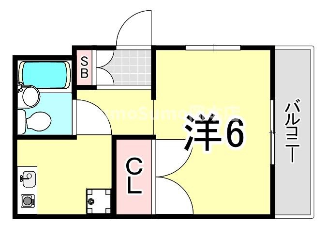 ドムールコスモス甲南町の間取り
