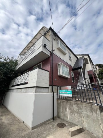 芦屋市東芦屋町のアパートの外観