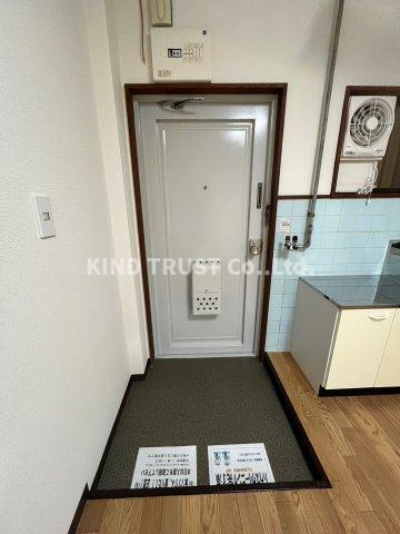 花ハイツの玄関|毎日通る玄関はこちらです