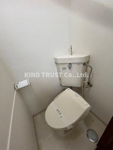 花ハイツのトイレ|トイレもきれいです