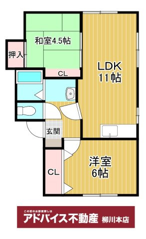 メゾンドシェルの間取り