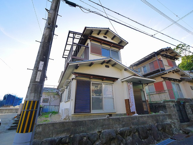 五条西戸建賃貸の外観