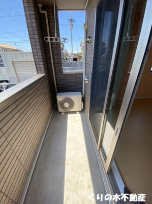 【バルコニー】 | ブローテ | 反転タイプのお部屋の写真です（現況を優先致します）
