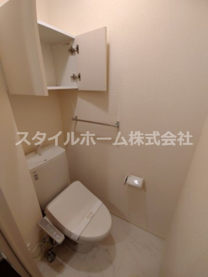 アメニティ橋口のトイレ|ゆったりとした空間のトイレです