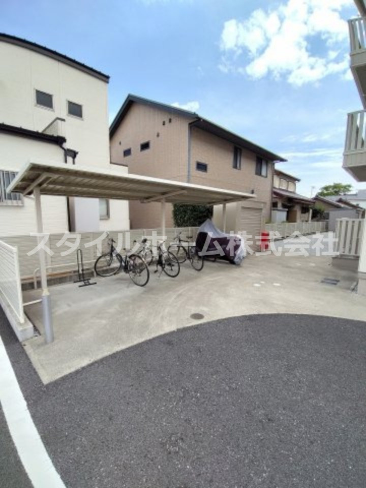 アメニティ橋口のその他共用部分|駐輪場です。