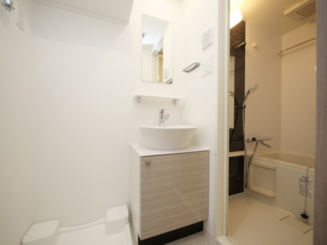 大阪市北区豊崎６丁目の賃貸マンションの洗面所