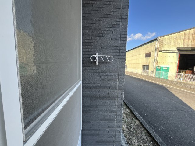 丸萬一番館のバルコニー