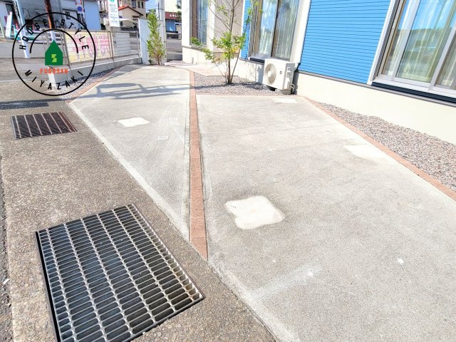 都城市一万城町モデル（1号棟）の駐車場|駐車場になります。