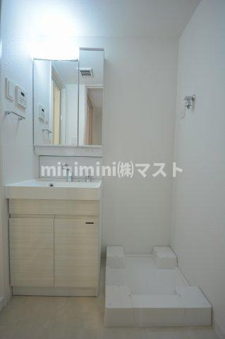 S-RESIDENCE難波大国町Tresの洗面所