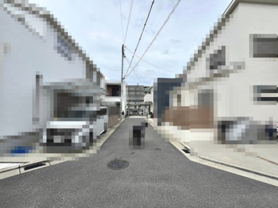 【前面道路含む現地写真】 | 曽根町２丁目　中古一戸建 | ３ＳＬＤＫのゆとりある間取りですよ！子供部屋や趣味のお部屋も作れますね！