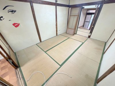 【和室】 | 次屋2丁目26－3・7連棟平屋　東から２軒目