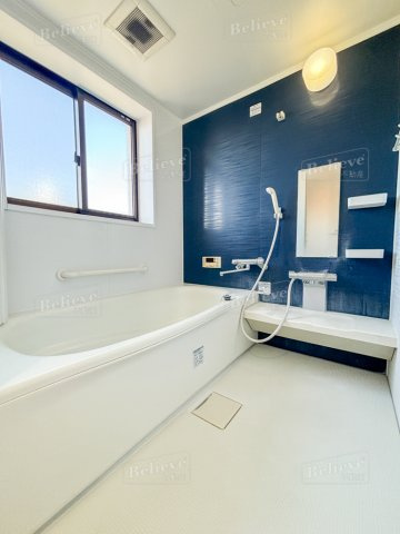 グラン・クリュ山川の浴室|追い焚き付きのお風呂です♪