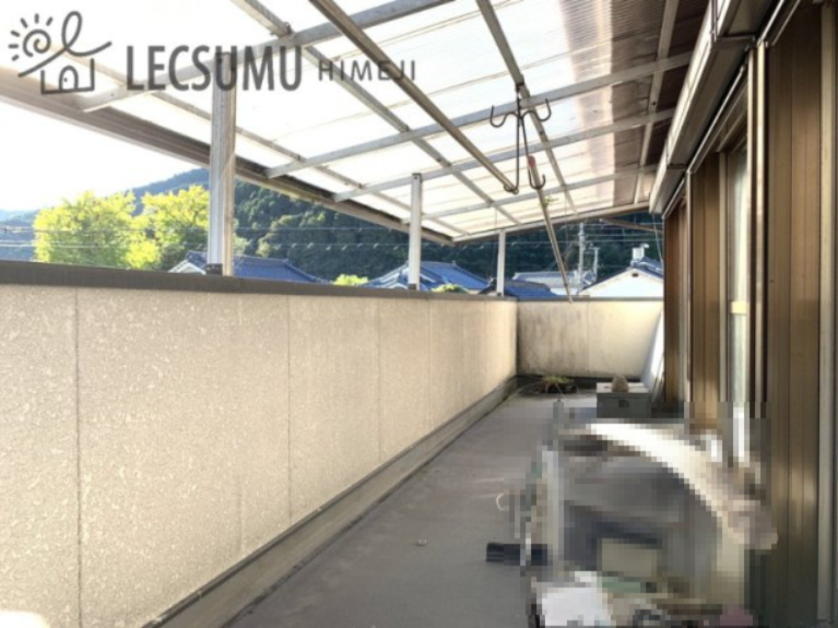 姫路市安富町長野/中古戸建のバルコニー