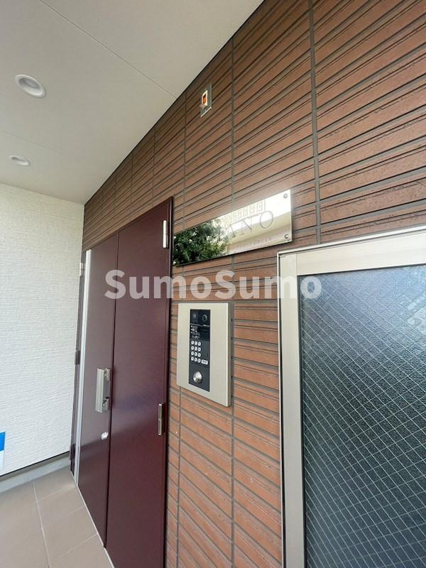 神戸市須磨区行幸町３丁目のアパートのエントランス|落ち着いたエントランスです