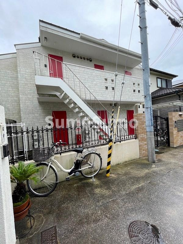 神戸市須磨区天神町３丁目のアパートの外観|おしゃれな外観です