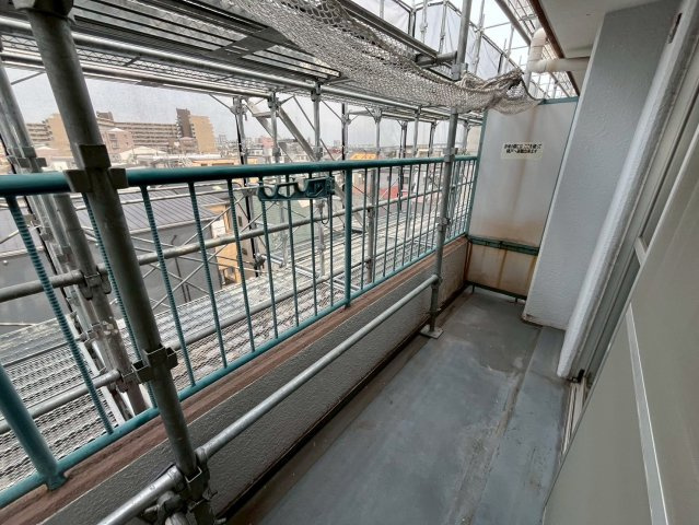 サンシャイン西芦屋のバルコニー