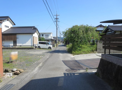 【前面道路含む現地写真】 | 平生町新市土地