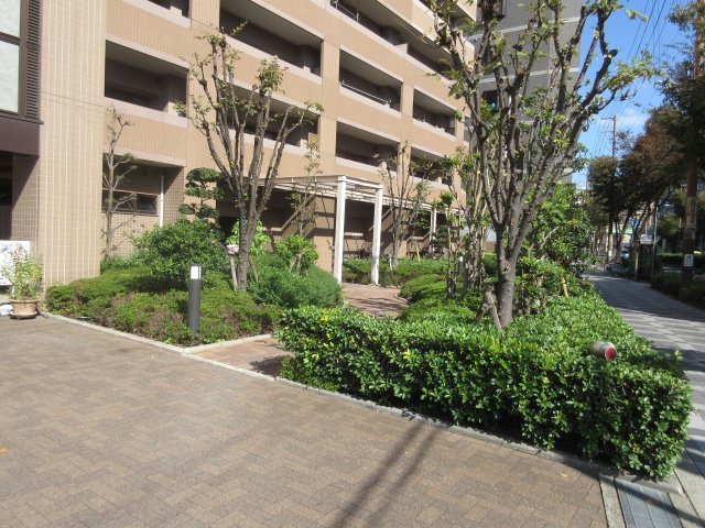 ファミール天神橋グリーンアベニューの外観パース