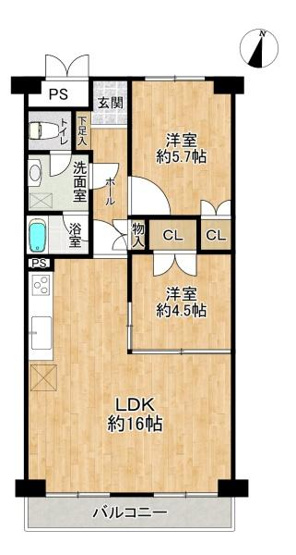 【間取り】 | サンライフ西明石