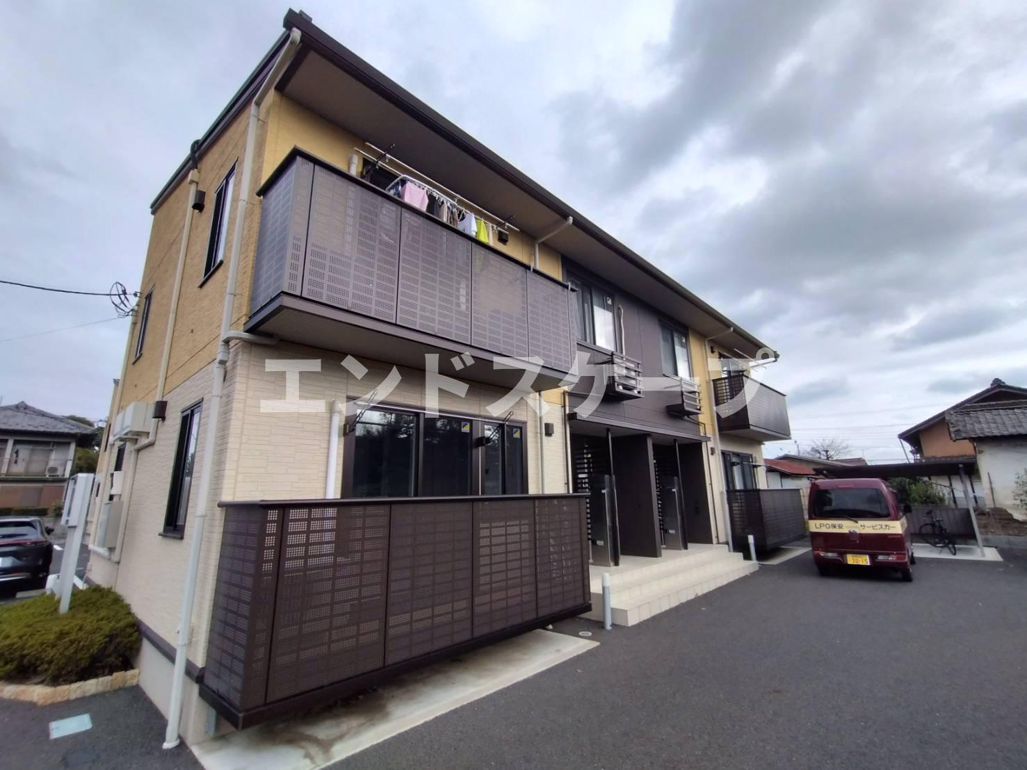 リノ　Ｂの外観|高崎、前橋エリアのお部屋探しはエンドスケープまで！お客様の理想お聞かせ下さい♪