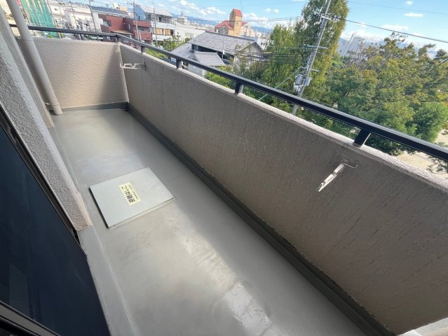 ウェリッジマンションのバルコニー