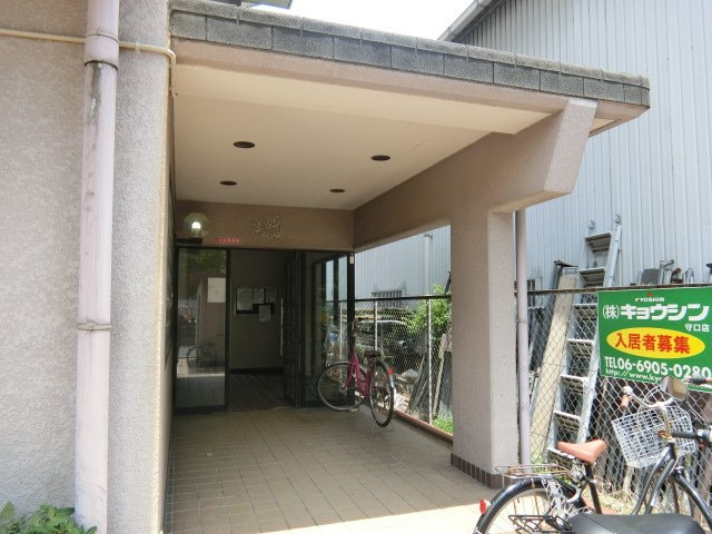 ウェリッジマンションのエントランス