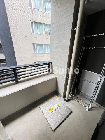 メゾンビスタ渋谷宇田川のバルコニー|お洗濯にも便利なバルコニー付き