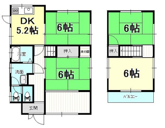 【間取り】 | 戸建　安城寺町