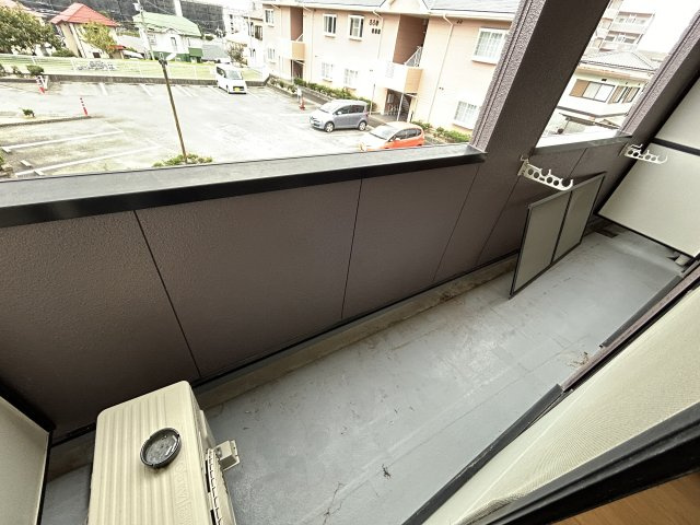 神戸市西区伊川谷町有瀬の賃貸マンションのバルコニー