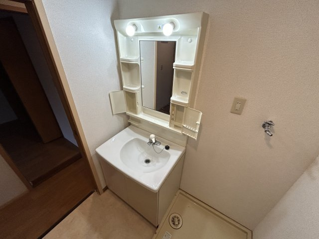 神戸市西区伊川谷町有瀬の賃貸マンションの洗面所