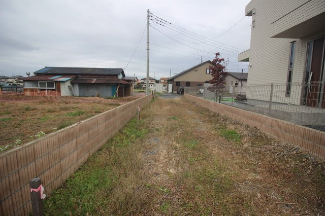 小山市間々田　区画2の外観|敷地内より敷延部分（2024年11月撮影）