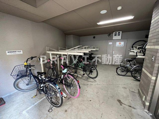 ニューシティアパートメンツ西天満　BRAVI不動産のその他共用部分|【ニューシティアパートメンツ西天満】駐輪場です