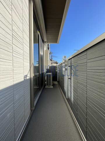 D-Sereno東田町のバルコニー