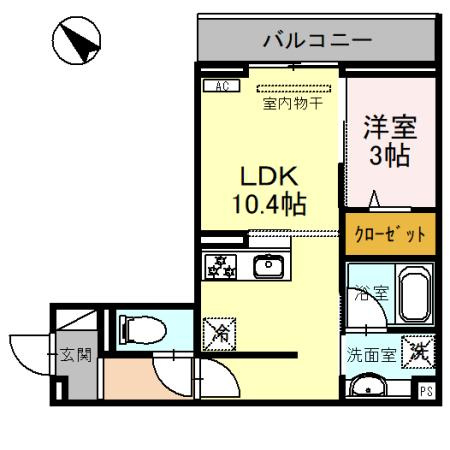 D-Sereno東田町の間取り