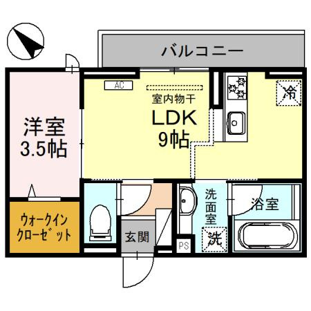 D-Sereno東田町の間取り