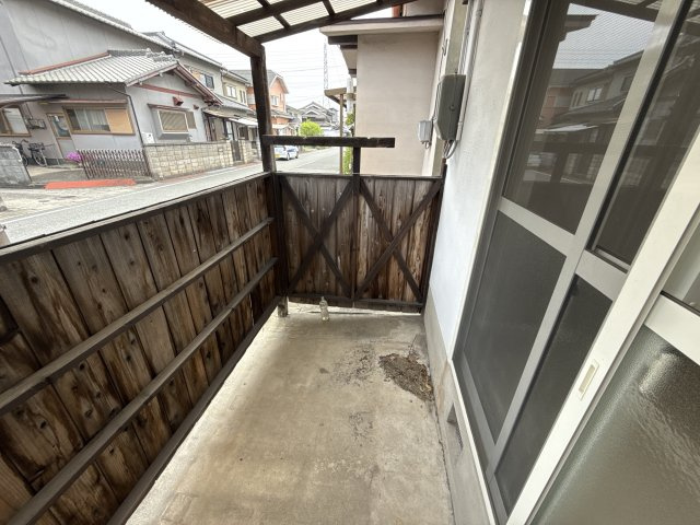 新町KＴ戸建平屋のバルコニー