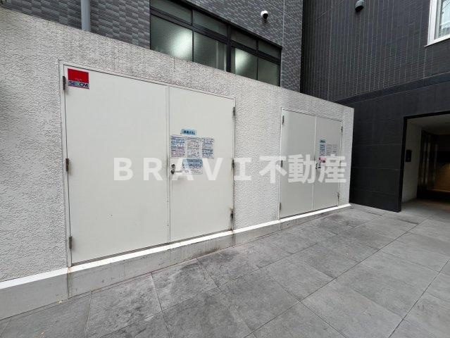 メインステージ西天満T's SQUARE　BRAVI不動産のその他共用部分|【メインステージ西天満T's SQUARE】ゴミ置き場です