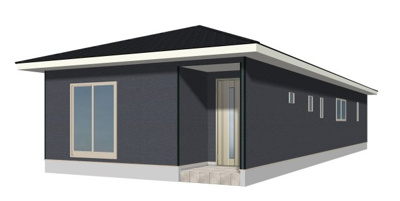 【外観パース】 | クレイドルガーデン宇部市小松原町第２（１号棟） | 完成予想図です。