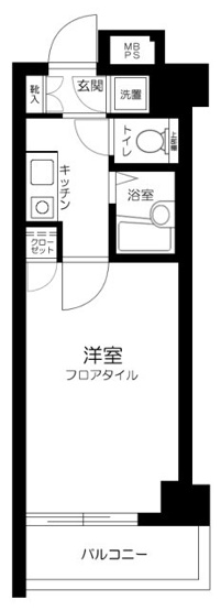 【間取り】 | 菱和パレス品川島津山