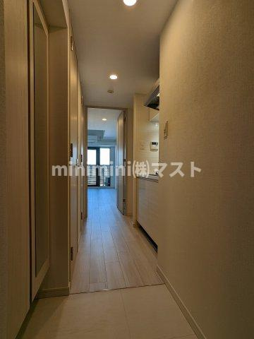 S-RESIDENCE福島Alovitaの玄関