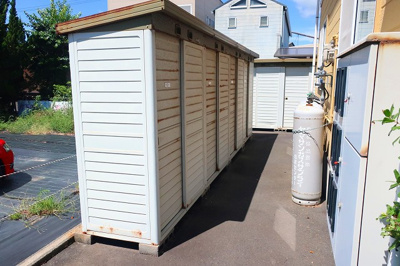 【その他】 | ベルセゾン新崎 | 外部に物置もあります