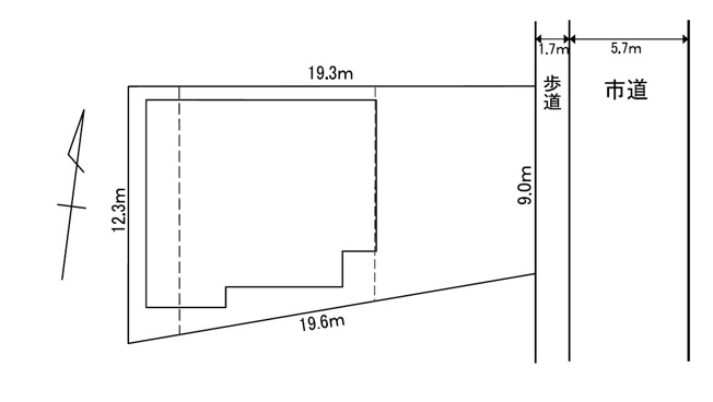 【区画図】 | 新潟市北区松浜8丁目　事務所兼縫製工場