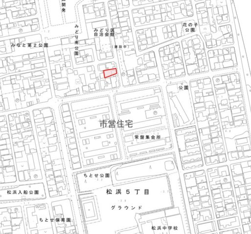 【地図】 | 新潟市北区松浜8丁目　事務所兼縫製工場