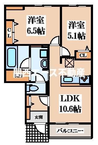 【間取り】 | アット横小路