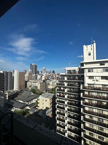 大阪市西区北堀江３丁目の賃貸マンションの展望