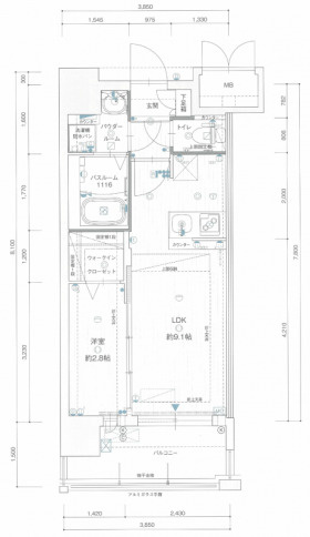 【間取り】 | 仲介手数料0円！HPに初期費用掲載「プライスホーム」で検索！グランフォーレ博多駅プレミア