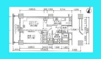 【間取り】 | Ｊタワー西大井イーストタワー