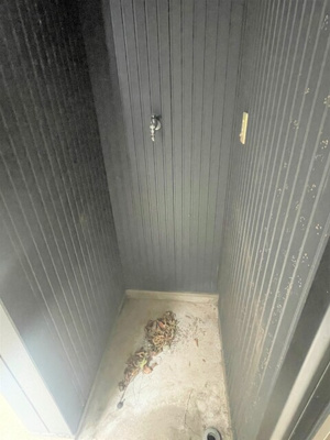 室外洗濯機置き場