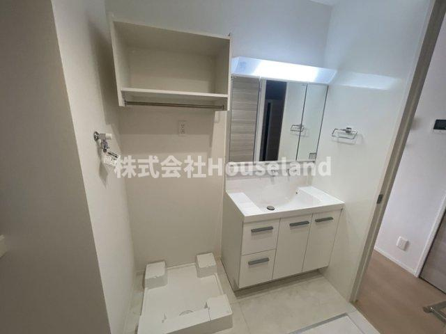 D-ROOM和歌山黒田の洗面所